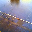 The first weld.