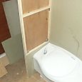 Bathroom wall