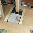 Bathroom waste pump
