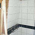 Shower tiling