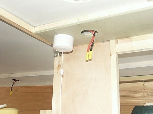 Bathroom light switch