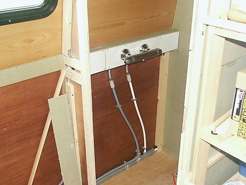 Shower plumbing