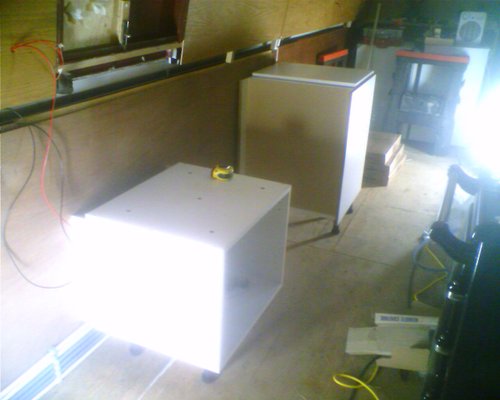 Kitchen cupboards