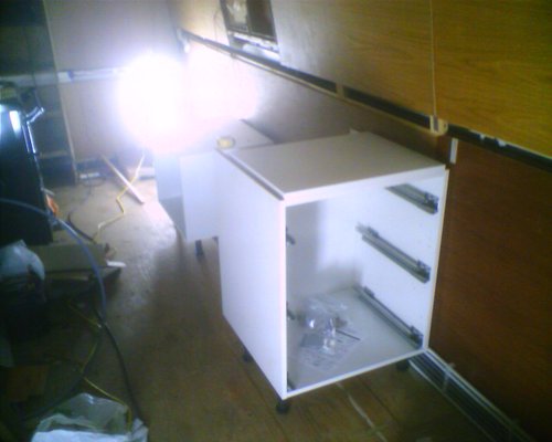 and another cupboard