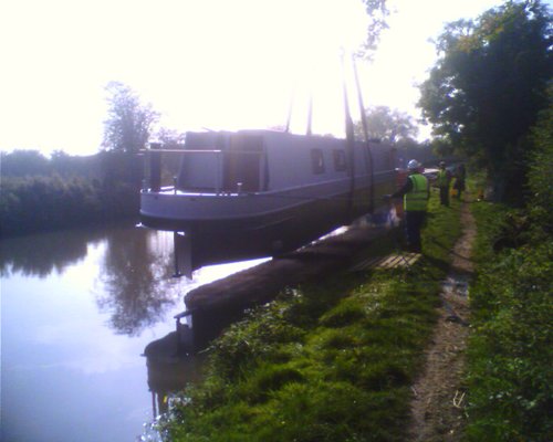 Nearing the water