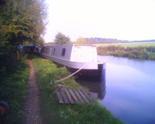 View from the tow path