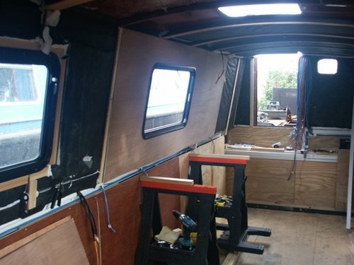 First wall panel