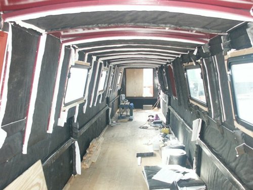 Insulation finished