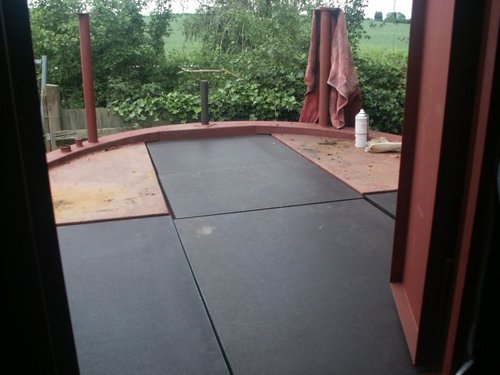 Rear deck boards