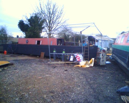 The bow takes shape
